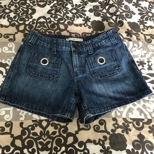 Tommy Hilfiger Dark Wash Jean Shorts